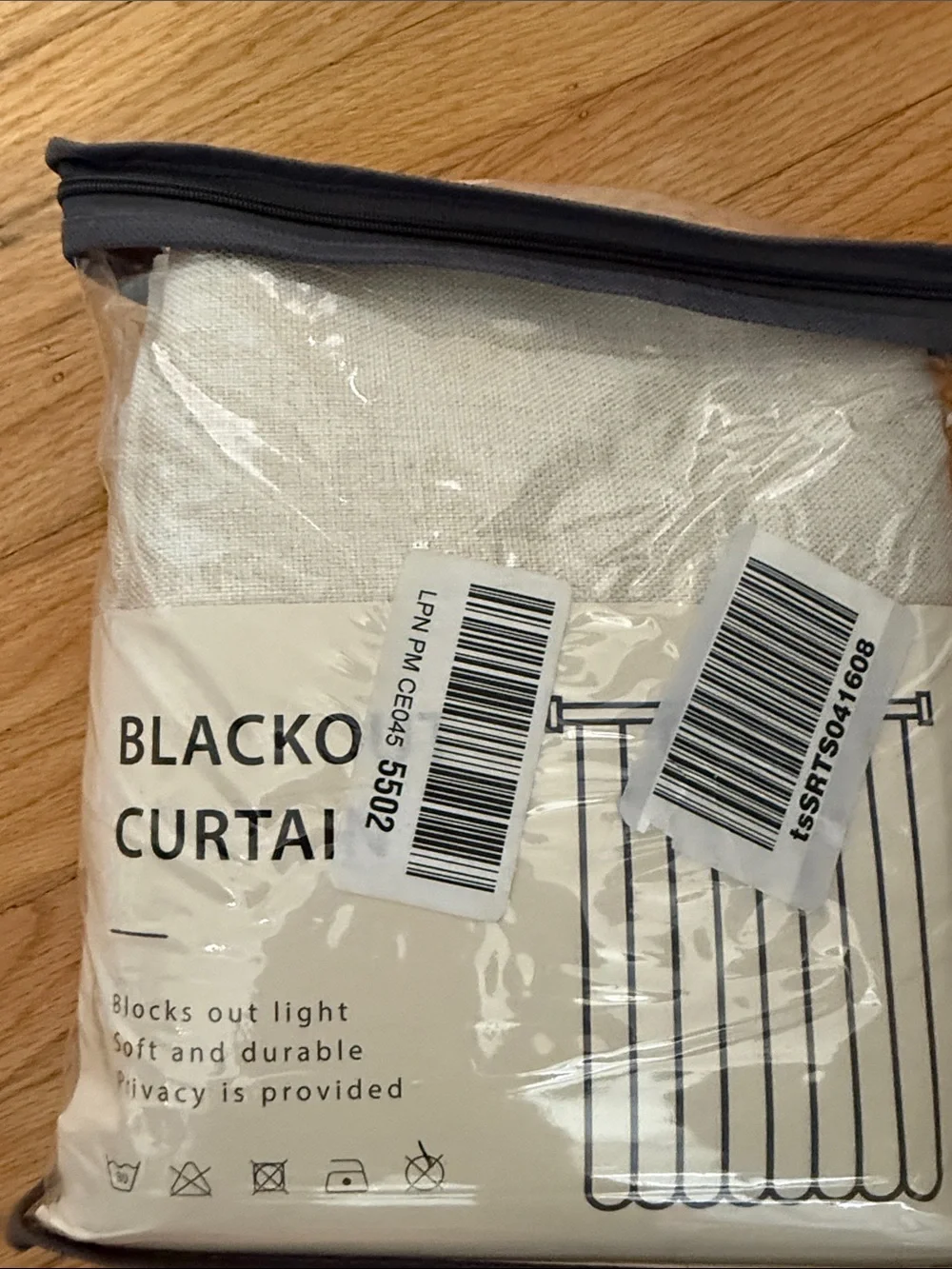 Blackout Curtain Panel - Cream